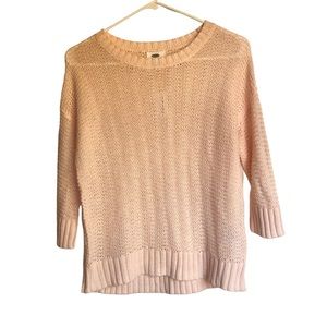 NWT Old Navy Open Knit Cropped Summer Sweater Size XS